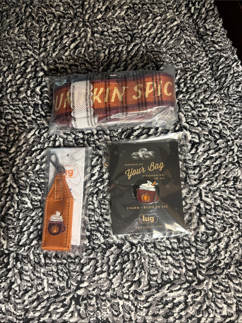 LUG - Pumpkin Spice Accessory set